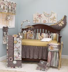 Cotton Tale Penny Lane Crib Blanket