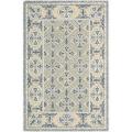 Hand-hooked Blue Country Heritage Rug (2'6 x 4'2)