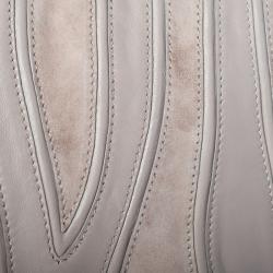 David & Scotti 'Forest' Nappa Leather and Suede Clutch