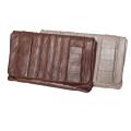 David & Scotti 'Waterfall' Nappa Leather Clutch