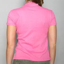 Golftini Womens Hot Pink Polo Golf Shirt