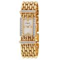 Wittnauer Women's 'Crystal' Yellow Goldplated Stainless Steel Quartz Watch