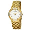 Wittnauer Men's 'Marquee' Yellow Goldplated Stainless Steel Quartz Watch