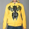 Creating Limitless Heights Men's Yellow Spiderman Hoodie
