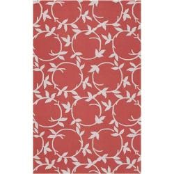 Hand-hooked Lyndon Wool Rug (5 x 8')