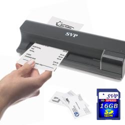 SVP PS-A65 Stand-alone A6 Photo Scanner with 16GB SD Card