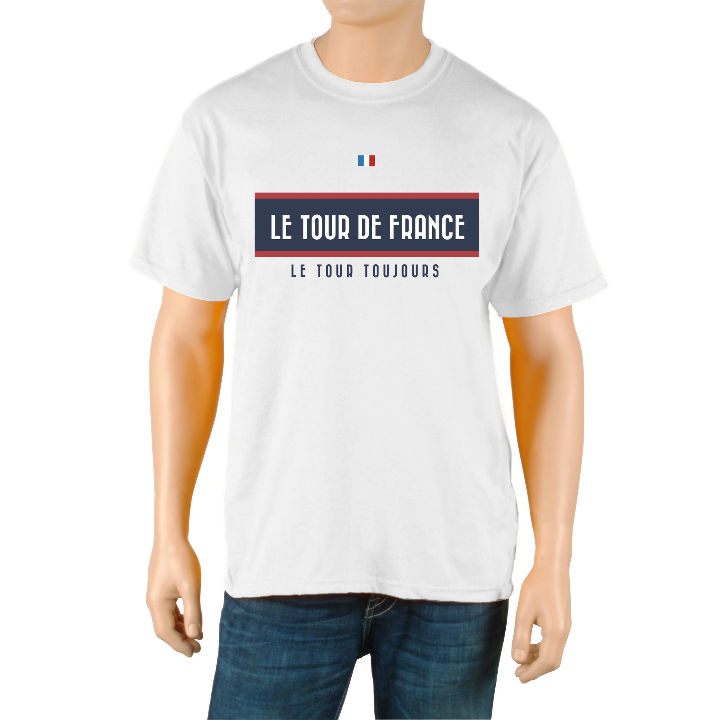 Le Tour de France Men's 'Vintage' White Official T-Shirt