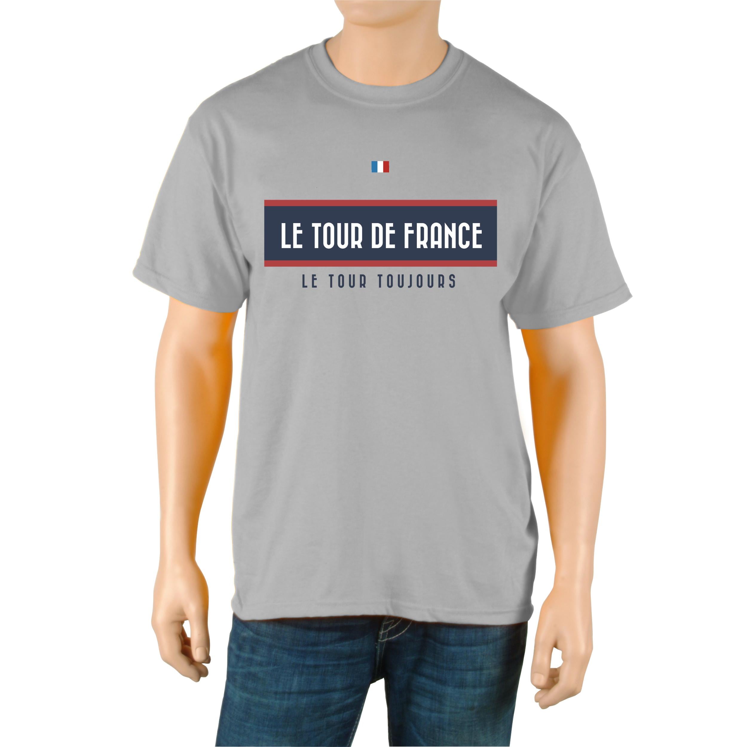 Le Tour de France Men's 'Vintage' Grey Official T-Shirt