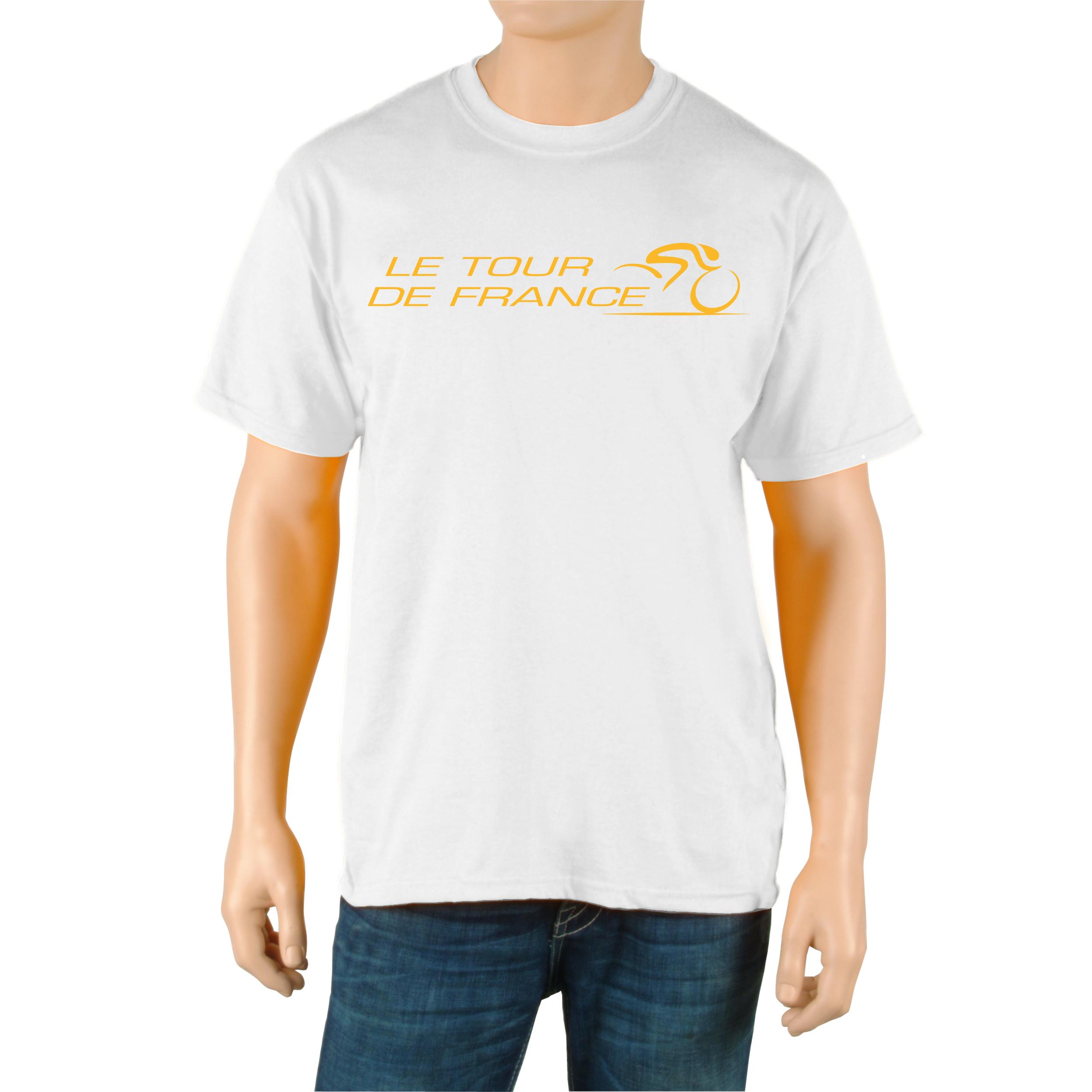 Le Tour de France Men's 'Race' White Official T-Shirt