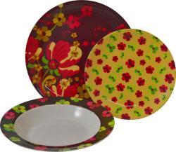 Tango Burgundy Vine 12-piece Dinnerware Set
