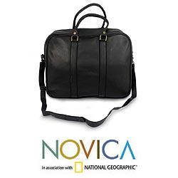 Leather 'Republic' Briefcase (Mexico)