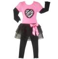 Ann Loren Girl's 'Ballerina Rocker' Tutu Set