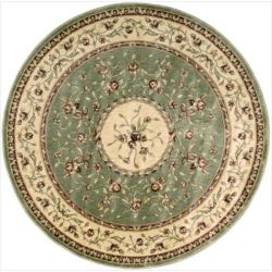 Belize Floral Area Rug (5'3 Round)