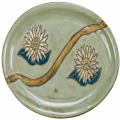 Mara Stoneware Oval Sun Flower Platter (Mexico)