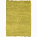 Hand-woven Star New Zealand Wool Shag Rug (7'9