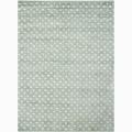 Hand-woven Mandara New Zealand Wool Rug (7'9 x 10'6)