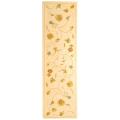 Handmade Summer Bouquet Ivory Wool and Silk Runner (2'6 x 6')