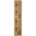 Majesty Extra Fine Panel Multi/ Cream Runner (2'3 x 6')