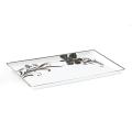 Mikasa Cocoa Blossom 14-inch Rectangular Tray