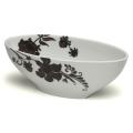 Mikasa Cocoa Blossom Narrow Oval Bowl