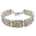 Sterling Silver 'Energized' Link Bracelet (Indonesia)