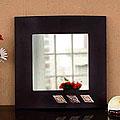 Advices on mahogany Inlaid Cabinet Mohena Wood 'Natural Harmony' Obsidian Mirror Frame (Peru)
