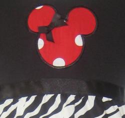 Ann Loren Girl's Minnie Mouse Dress Set