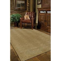 Candice Olson Hand-tufted Westminster Geometric Pattern Wool Rug (8' x 11')