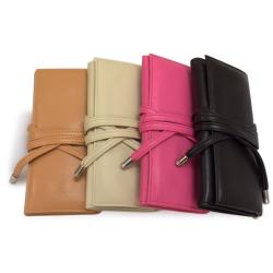 Morelle Classy Leather Jewelry Clutch