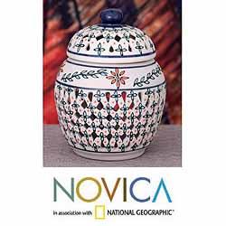 Ceramic 'Eternal Spring' Jar (Mexico)