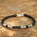 Handcrafted Silver 'Hill Tribe Belle' Braided Bracelet (Thailand)