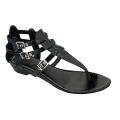 Oceanstar Women's Black Thong Sandals