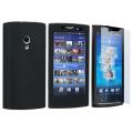 2-piece Silicone Case/ Screen Protector for Sony Ericsson Xperia X10