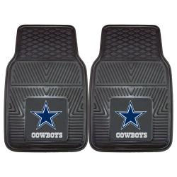 Fanmats Dallas Cowboys 2-piece Vinyl Car Mats