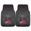 Fanmats St Louis Cardinals 2-piece Vinyl Car Mats