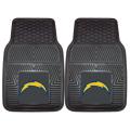 Fanmats San Diego Chargers 2-piece Vinyl Car Mats