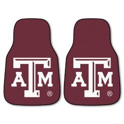 Fanmats Texas A&M 2-piece Carpeted Nylon Car Mats