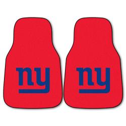Fanmats New York Giants 2-piece Carpeted Cat Mats