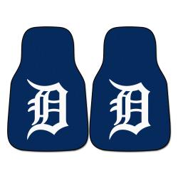 Fanmats Detroit Tigers 2-piece Carpeted Car Mats