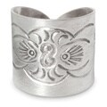 Sterling Silver 'Live with Animal' Ring (Thailand)