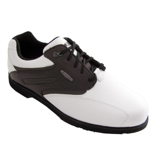 Hi-Tec Dri-Tec Classic White/Walnut Golf Shoes