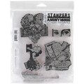 Tim Holtz Cling Rubber Stamp Set-Classics #8