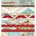 All Is Bright Paper Pad 6"X6" 24 Sheets-12 Double-Sided Designs/2 Each