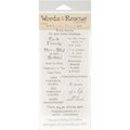 Words To The Rescue Clear Stamp Set-Variety Pack 2