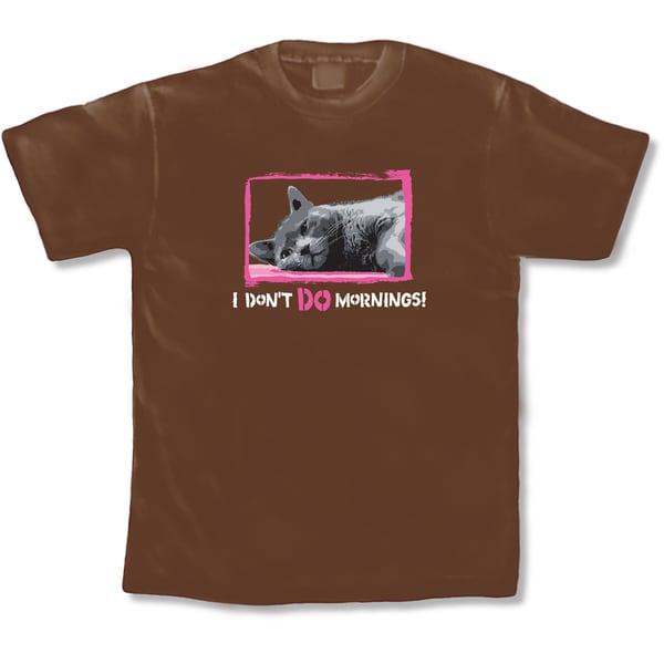 I Don't Do Mornings T-Shirt