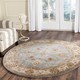 Safavieh Handmade Royalty Grey/ Beige Wool Rug