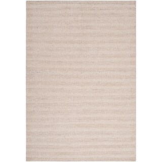 Loomed Talty Antique White Wool Rug