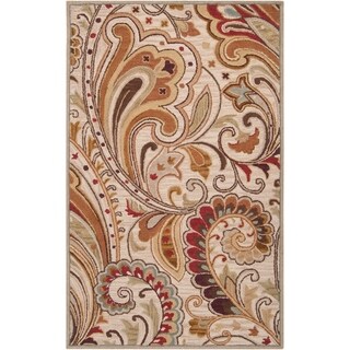 Hand-tufted Pottsboro Clover Wool Rug (8' x 11')