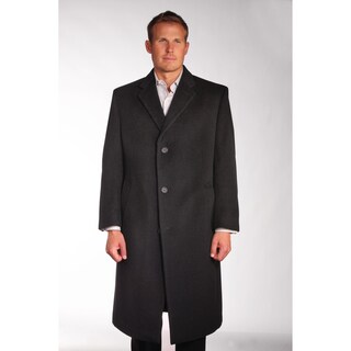 Jean Paul Germain Men's Wool/Cashmere Blend Sander Coat