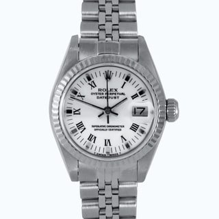 Pre-owned Rolex Women's Stainless Steel Datejust Watch
